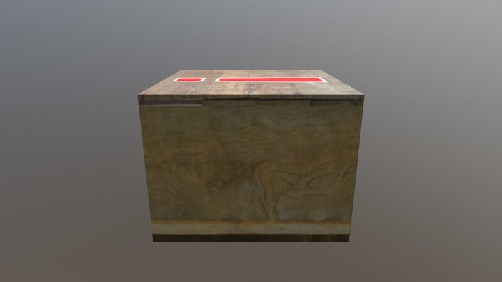 crate02 3D Model