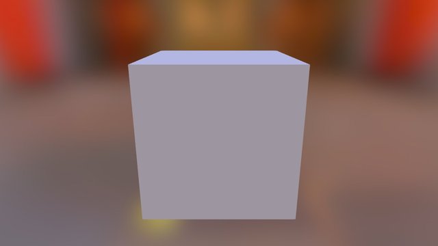 Test Cube 3D Model