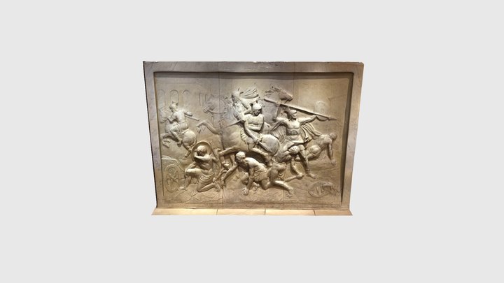 Roman battle scenes 1 3D Model