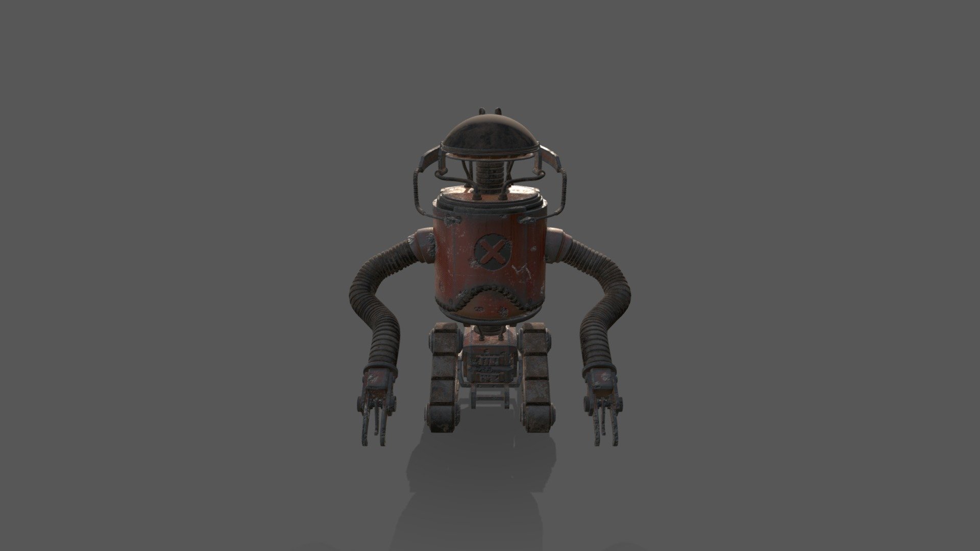 Robot Realistic - Download Free 3D model by JoshBrannanUni [ccc8a44 ...