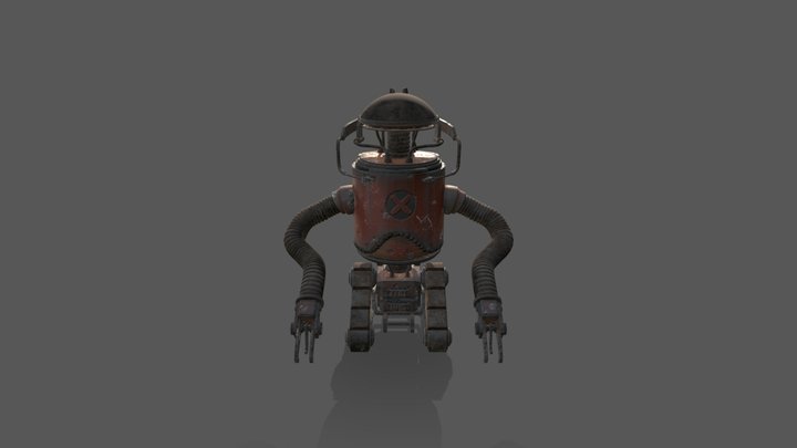 Robot Realistic 3D Model