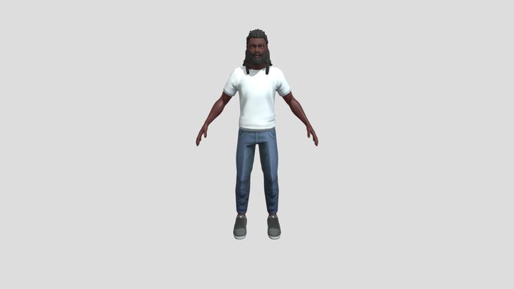 Avatar Za'Darius Smith 3D Model