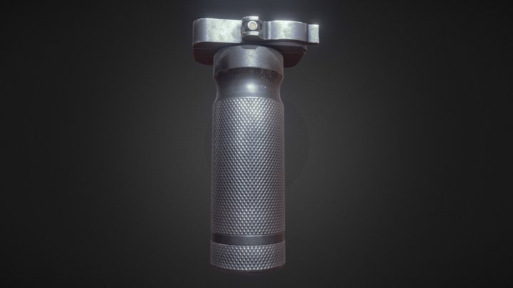 FREE Tactical grip 3D Model