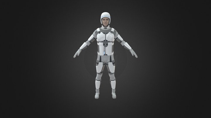 Suit 3D Model