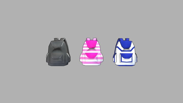 Backpack kit 3D Model