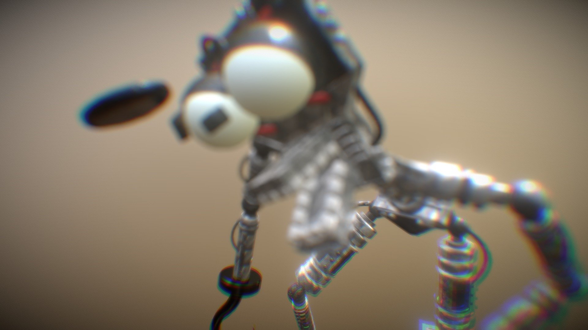 Foxy endo Rig - Download Free 3D model by NO DONT EAT ME CASEOH (Ferris ...