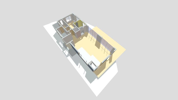 CASA QHINCHO Sin Techo 3D Model