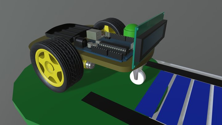Arduino Car 3D Model