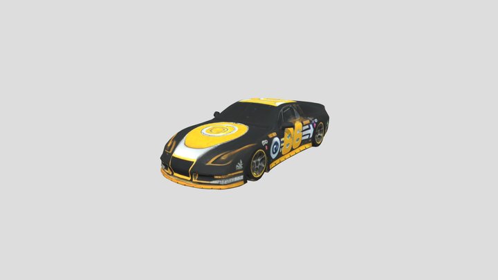 Etnies Racer AI Version - Burnout Revenge 3D Model