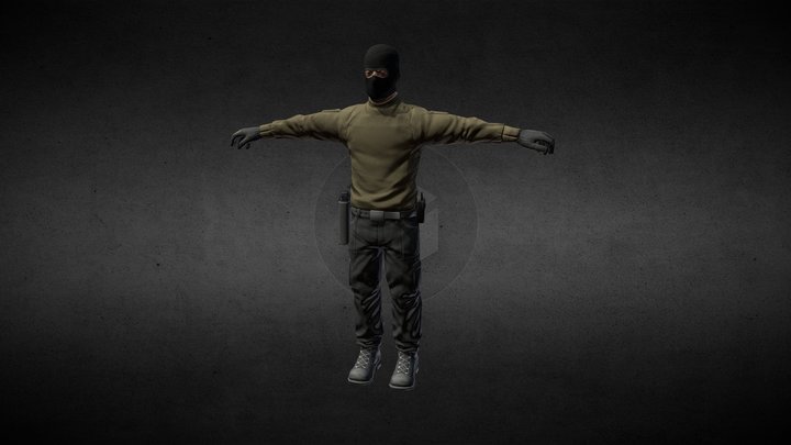 terrorist – Gratis 3D-model STL