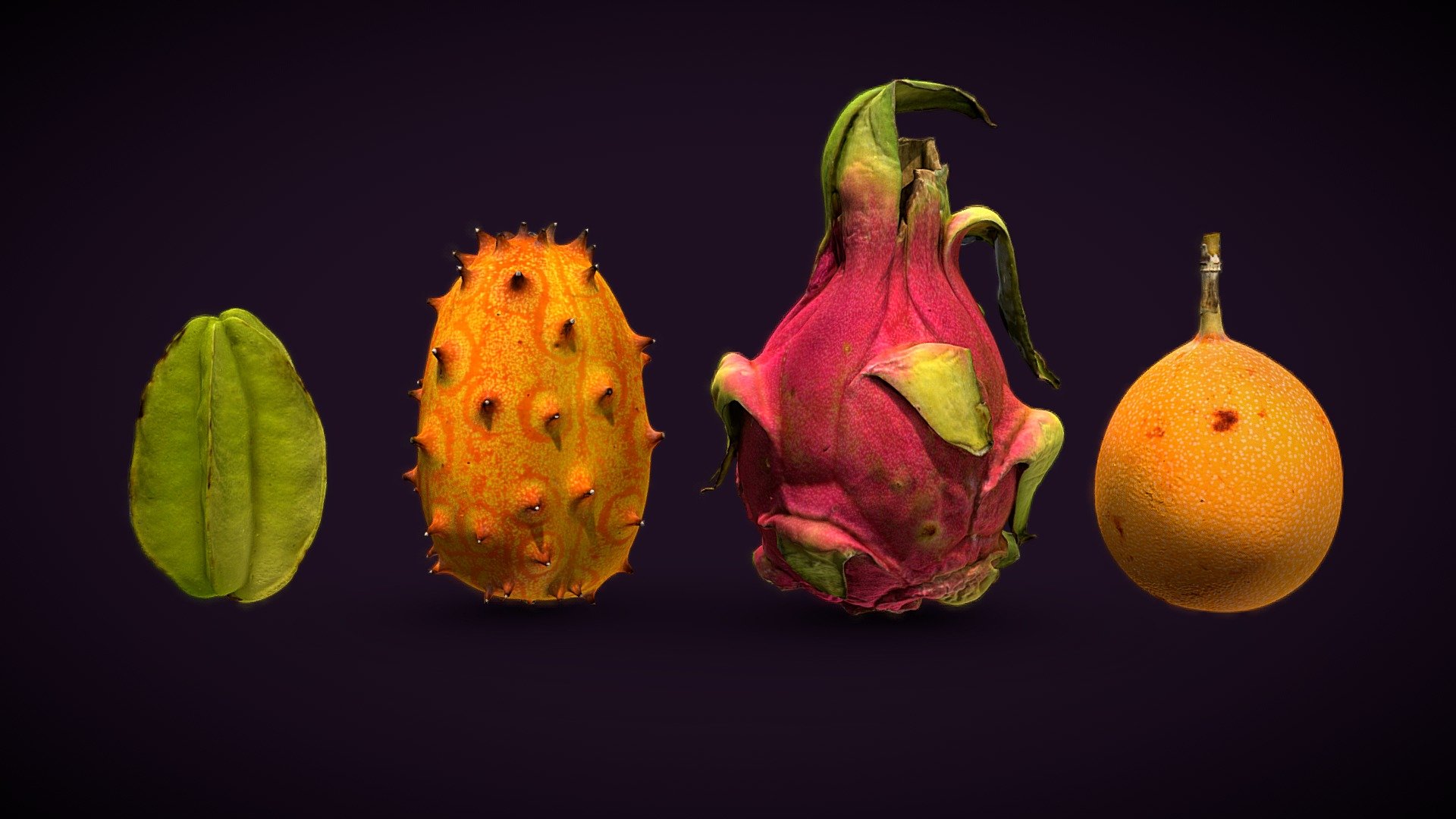 Exotic fruits pack