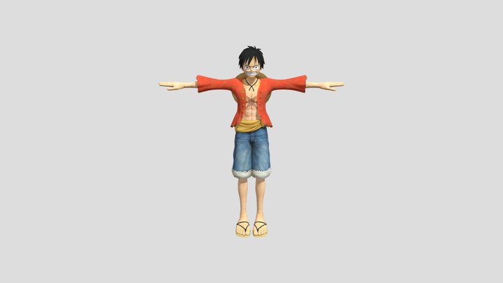 luffy 3D Model