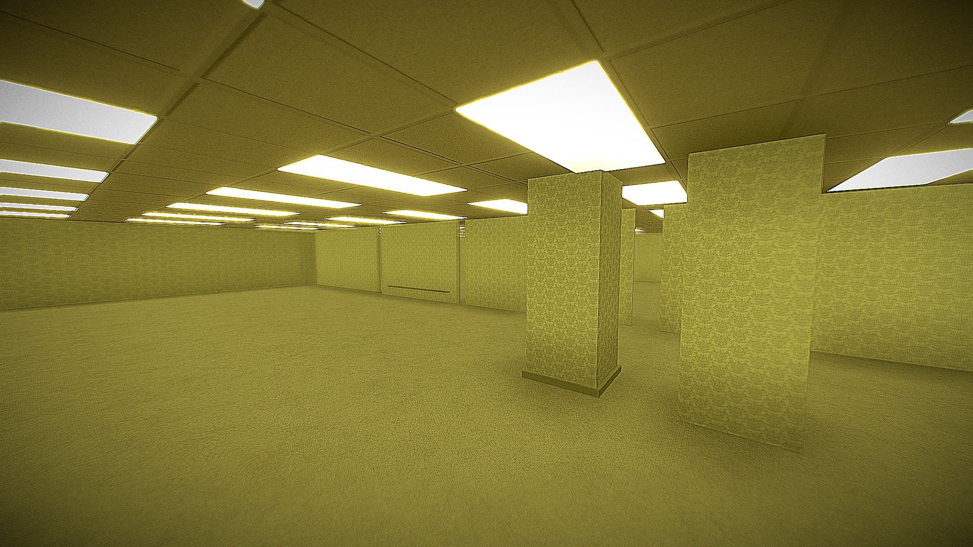 Backrooms Level 0 The Lobby Minecraft Map