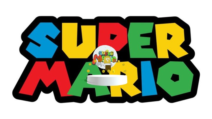 Super Mario_Gold 3D Model
