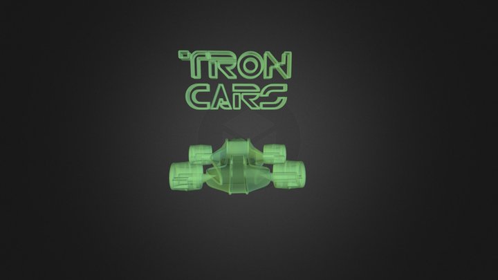 TRON Cars P Hdesign 3D Model