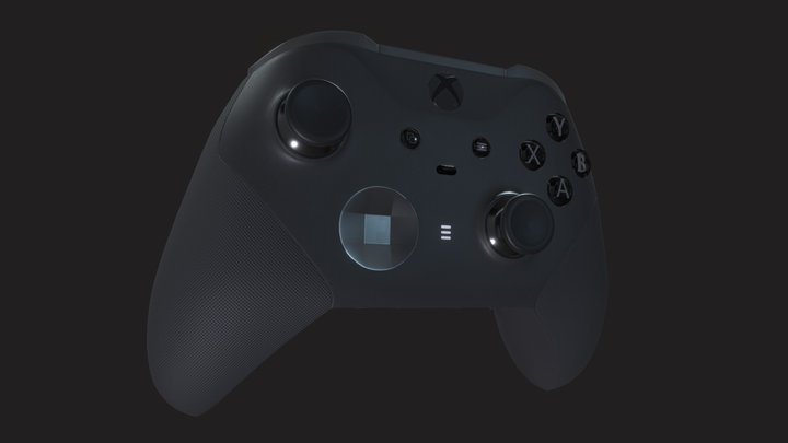 Xbox elite controller 2 3D Model