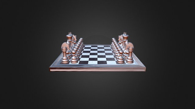 Tabuleiro 3D Model