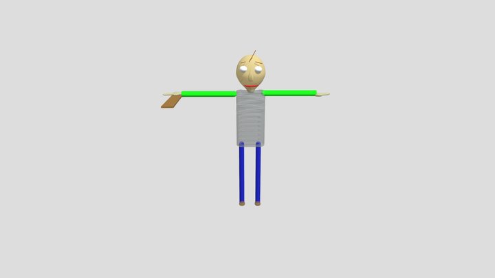BALDI (roblox) 3D Model