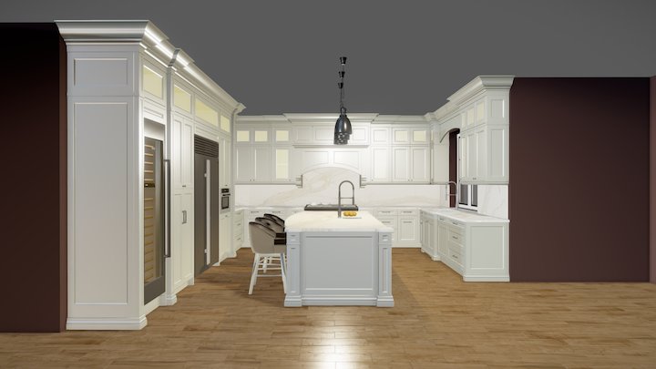Kichen 002 3D Model