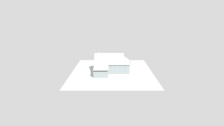 House  (untextured) 3D Model