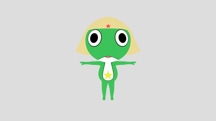 Keroro 3D Model