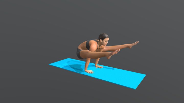 Female Yoga Pose Character por Triple G Workshop | Descargar modelo STL  gratuito | Printables.com