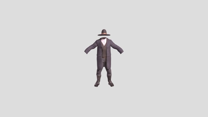 Woodrow Call Wardrobe 3D Model