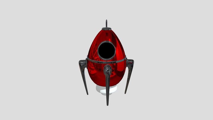 Visbal0409rocket Materials 3D Model