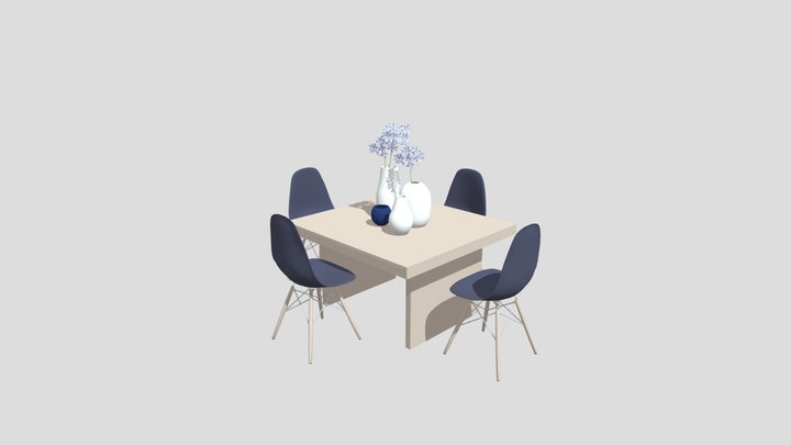 dining table 3D Model