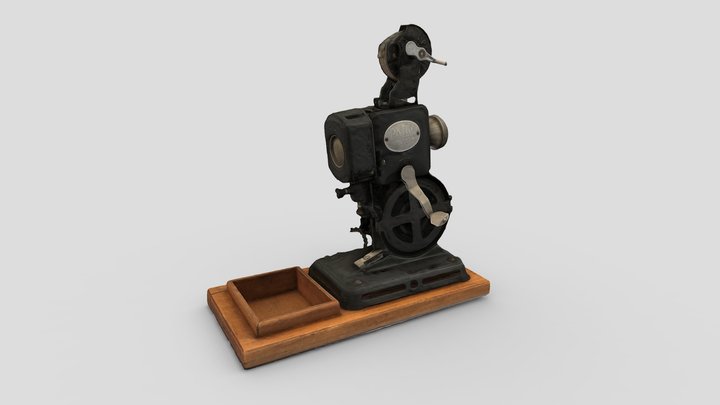 Pathé vetítő gép 3D Model