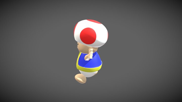 Toad_EmiliaDavid 3D Model