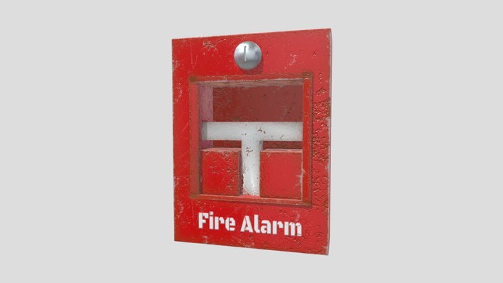 Fire Alarm 3D Model