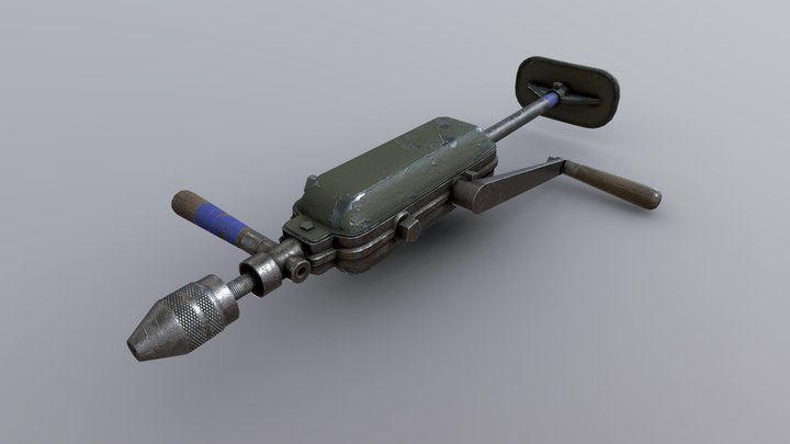 Drill 3D Model