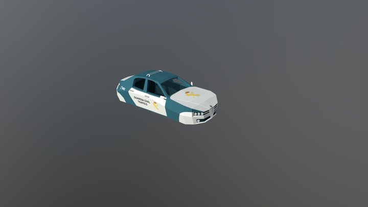 Alfa Romeo 159 Guardia Civil | Unturned 3D Model