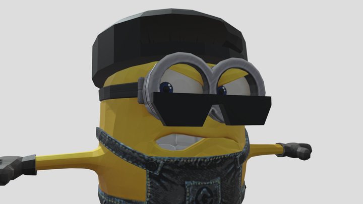 FLADMNAH - Jerry Rapper Model 3D Model