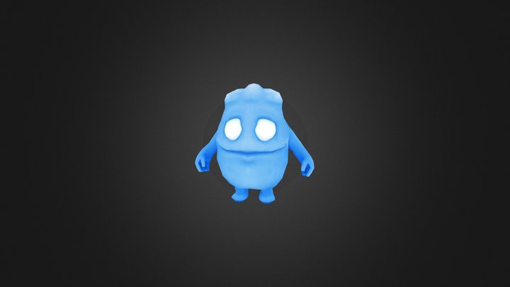 New Blobby Guy Fatty 3D Model