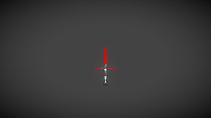 TripleSaber 3D Model