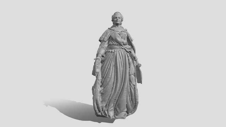 Ekaterina II by David Begalov 3D Model