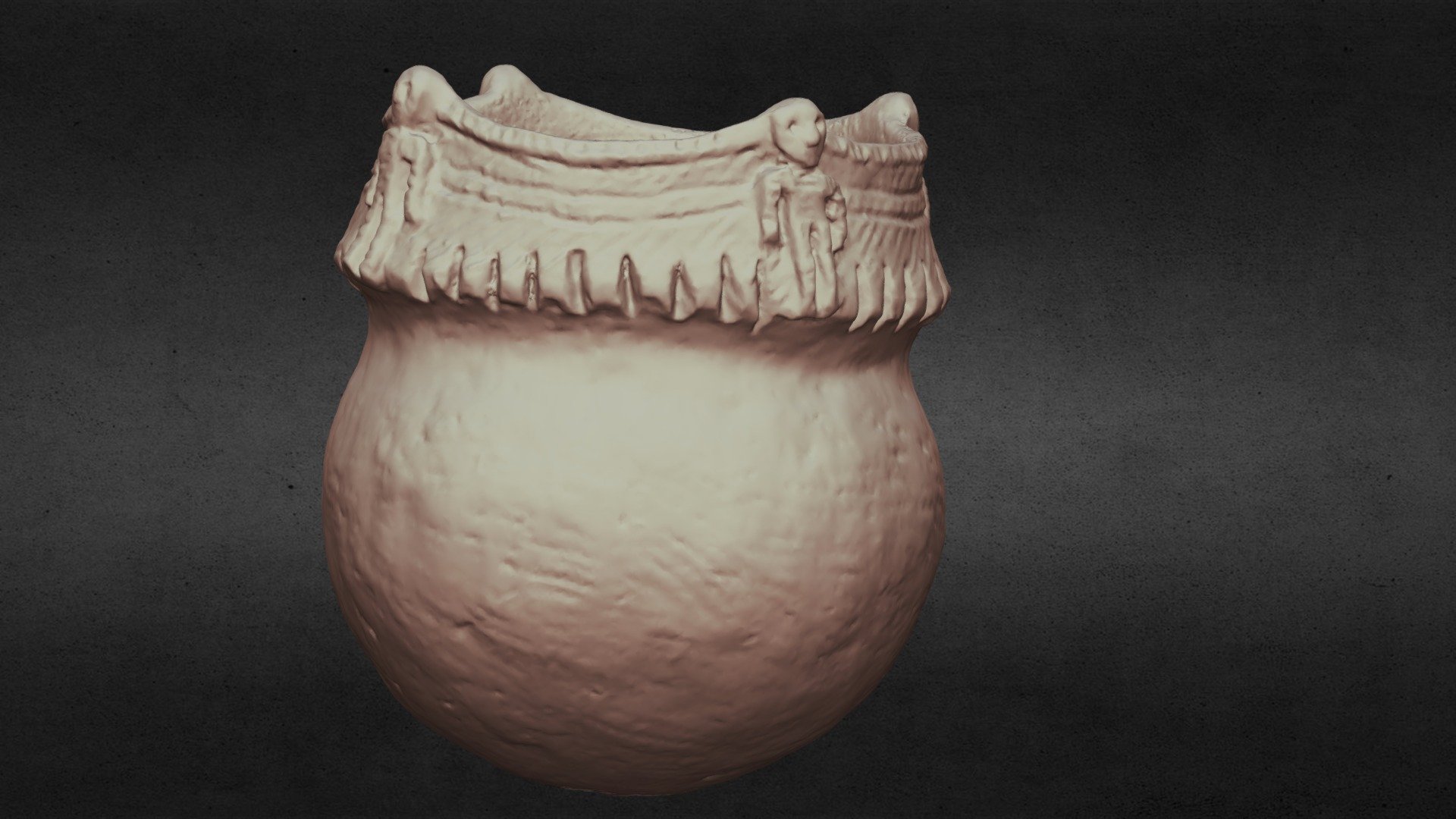 Mohawk Pot replica by Jeff Kalin