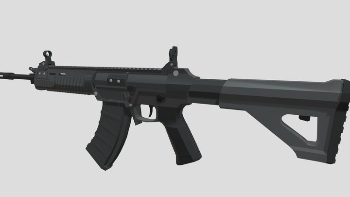 QBZ191 3D Model