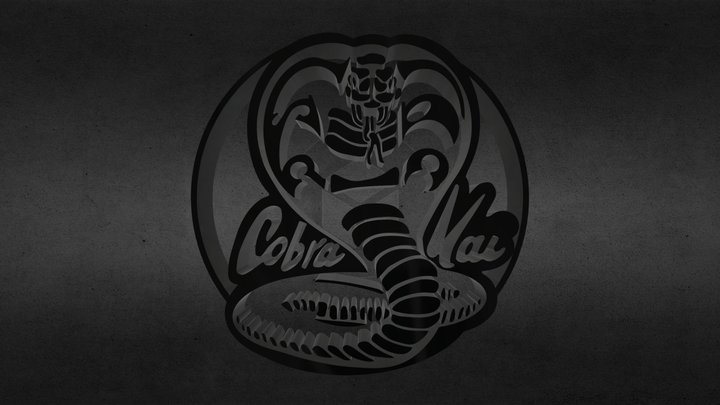 Cobra Kai - Logo 3D Model