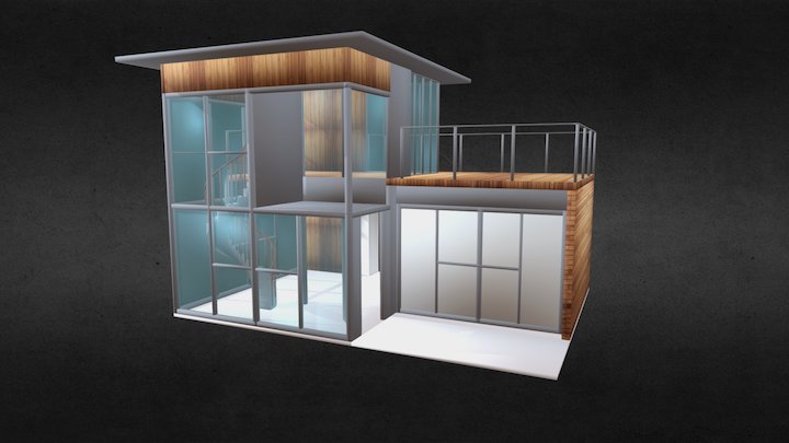 TinyHouse_Studio 3D Model