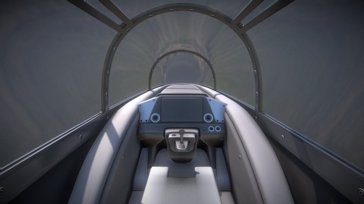 New Futuristic Jet Cockpit (Wip-2) Version 1 – Kostenloses 3D-Modell STL