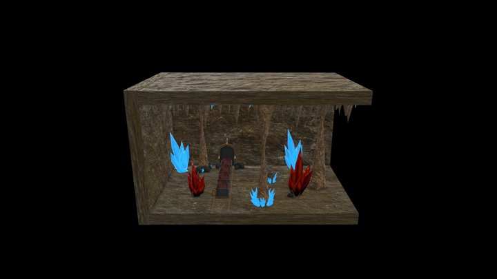 Gem Cave 2.0 3D Model