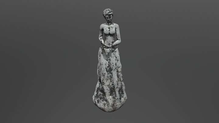 Celestial statue 3D Model