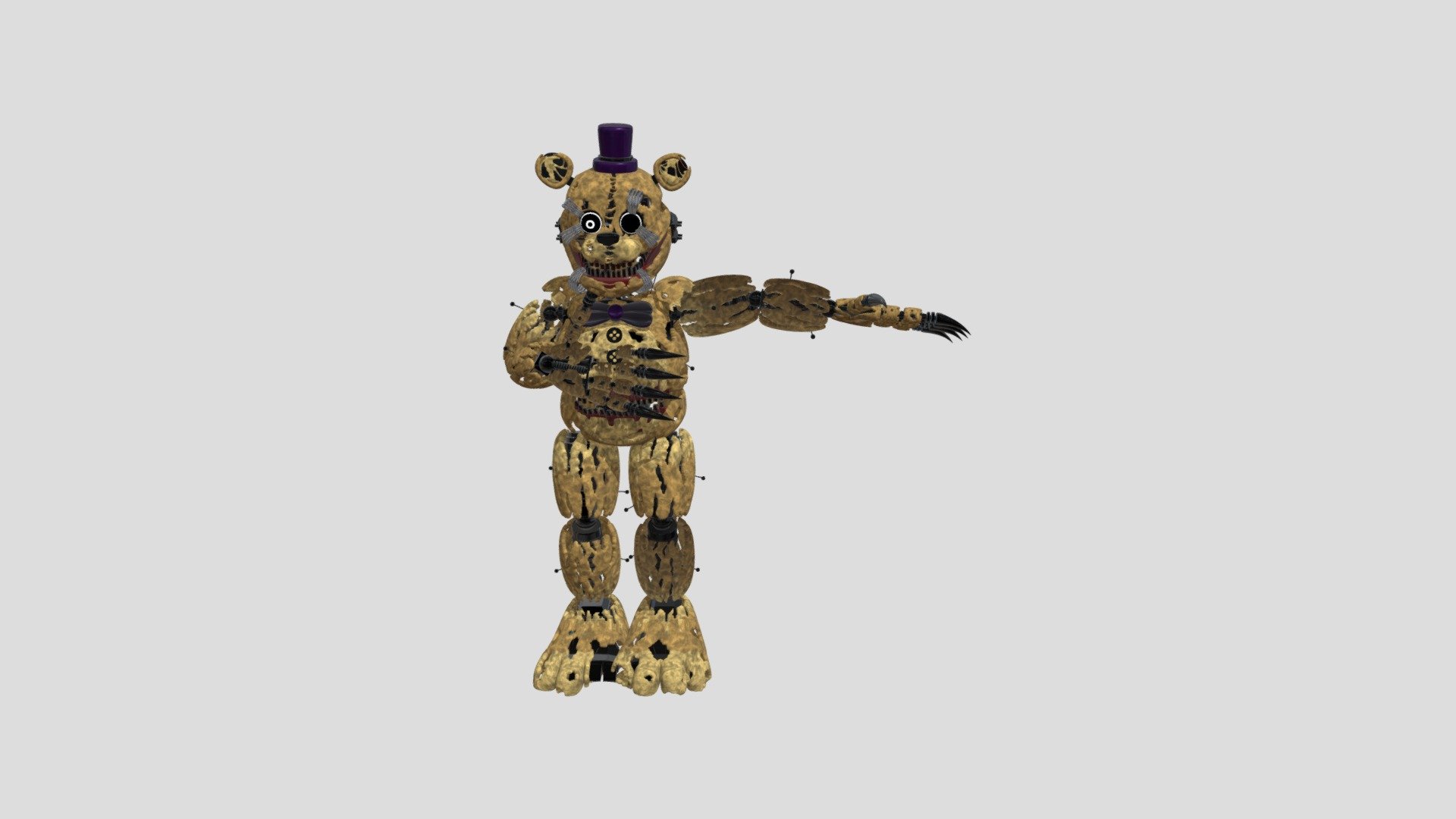 UCN fredbear v.3 : r/fivenightsatfreddys