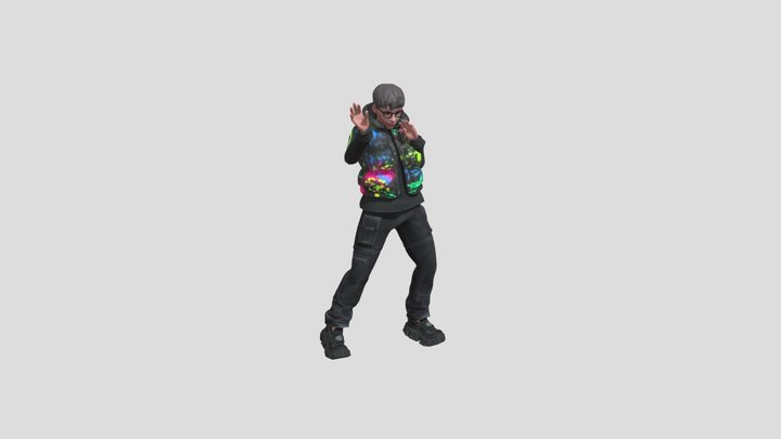 Dance 3D 3D Model