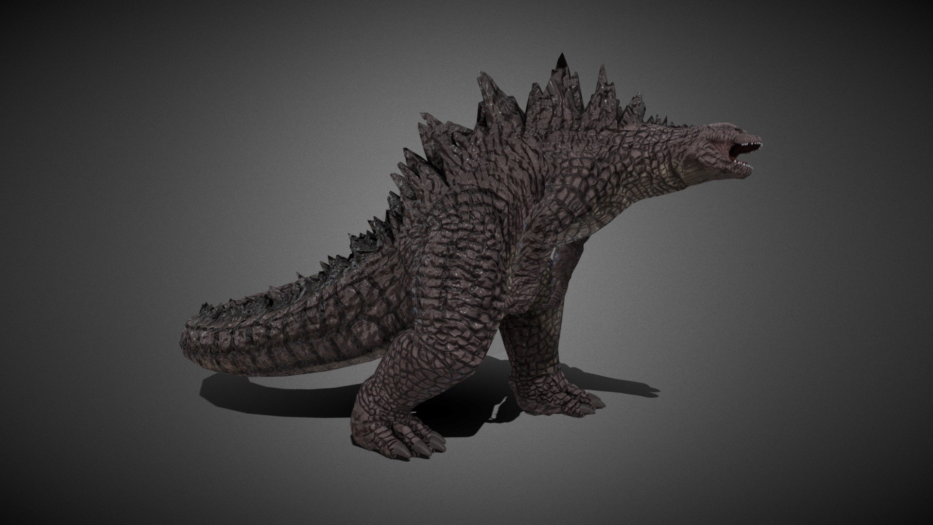 Godzilla Download Free 3d Model By E Restrepo1114 Emanuelrestrepovelez [cce0a1f] Sketchfab