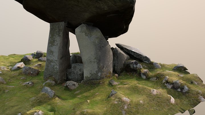Kilclooney Dolmen 3D Model