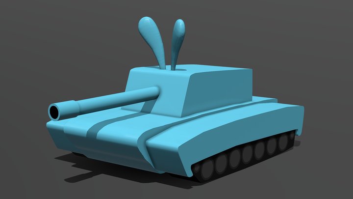 Танкрош – Modello 3D gratuito STL